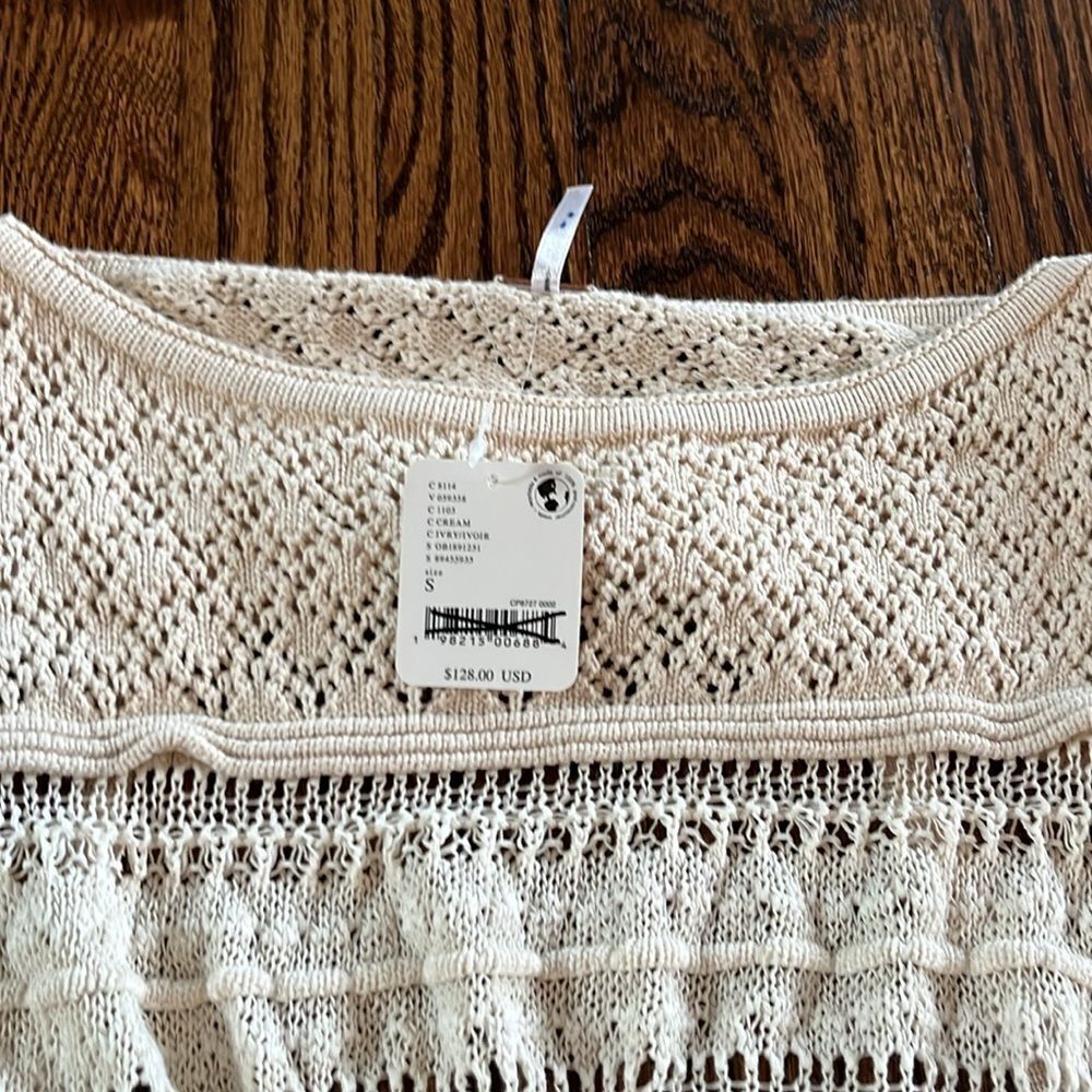 Free People Juliette Ruffle Top 
Size Small - Picture 4 of 6